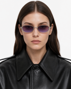 MODEL 2 SILVER/PURPLE